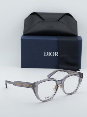 Dior DIORPRISMEO B1F 4500 Cat Eye Women Eyeglasses 52mm - Grey